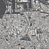 Antwerp City Map - Luis Dilger