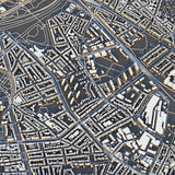 Antwerp City Map - Luis Dilger