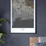 Athens City Map - Luis Dilger