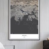 Boston City Map - Luis Dilger