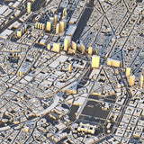 Brussels City Map - Luis Dilger