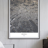 Brussels City Map - Luis Dilger