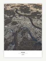 Bonn City Map - Luis Dilger