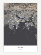 Boston City Map - Luis Dilger