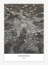 Braunschweig City Map - Luis Dilger
