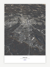 Halle City Map - Luis Dilger