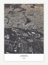 Hamburg City Map - Luis Dilger