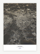 Leipzig City Map - Luis Dilger