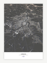 Lübeck City Map - Luis Dilger