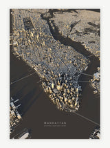 Manhattan City Map - Luis Dilger