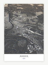 Mannheim City Map - Luis Dilger