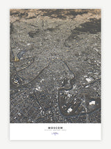 Moscow City Map - Luis Dilger