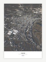 Turin City Map - Luis Dilger