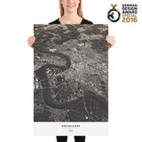 Düsseldorf City Map - Luis Dilger