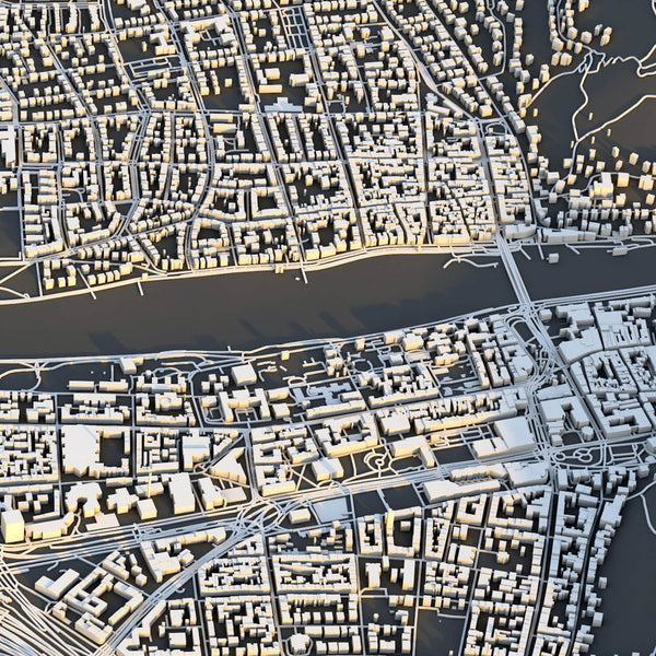 Heidelberg City Map - Luis Dilger