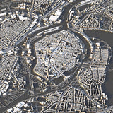 Lübeck City Map - Luis Dilger