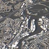 Lübeck City Map - Luis Dilger