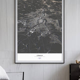 Lübeck City Map - Luis Dilger