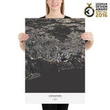 Singapore City Map - Luis Dilger