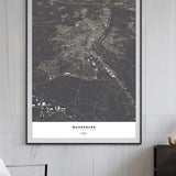 Magdeburg City Map - Luis Dilger