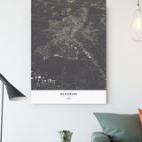 Magdeburg City Map - Luis Dilger