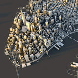 Manhattan City Map II - Luis Dilger