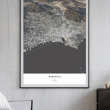 Marseille City Map - Luis Dilger