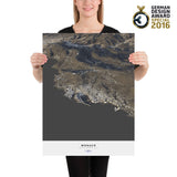 Monaco City Map - Luis Dilger