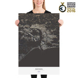 Rostock City Map - Luis Dilger