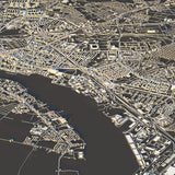 Rostock City Map - Luis Dilger