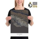 Santa Barbara City Map - Luis Dilger