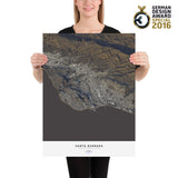 Santa Barbara City Map - Luis Dilger