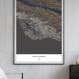 Santa Barbara City Map - Luis Dilger