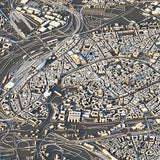 Strasbourg City Map - Luis Dilger