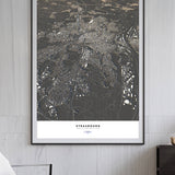 Strasbourg City Map - Luis Dilger