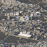 Turin City Map - Luis Dilger