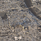 Warsaw City Map - Luis Dilger