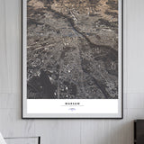 Warsaw City Map - Luis Dilger