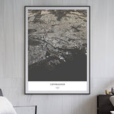 Copenhagen City Map - Luis Dilger