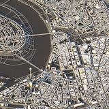 Düsseldorf City Map - Luis Dilger