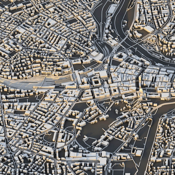 Bern City Map - Luis Dilger