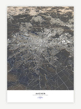 Aachen City Map - Luis Dilger