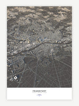 Frankfurt City Map - Luis Dilger