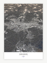 Karlsruhe City Map - Luis Dilger