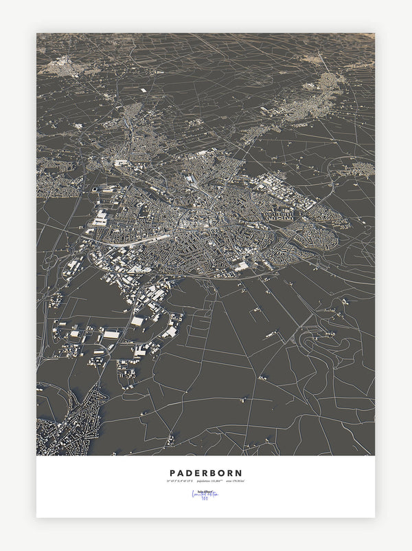 Paderborn City Map