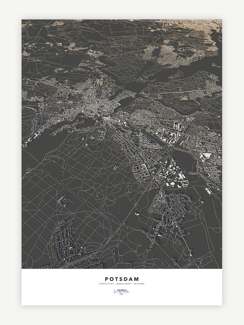 Potsdam City Map - Luis Dilger