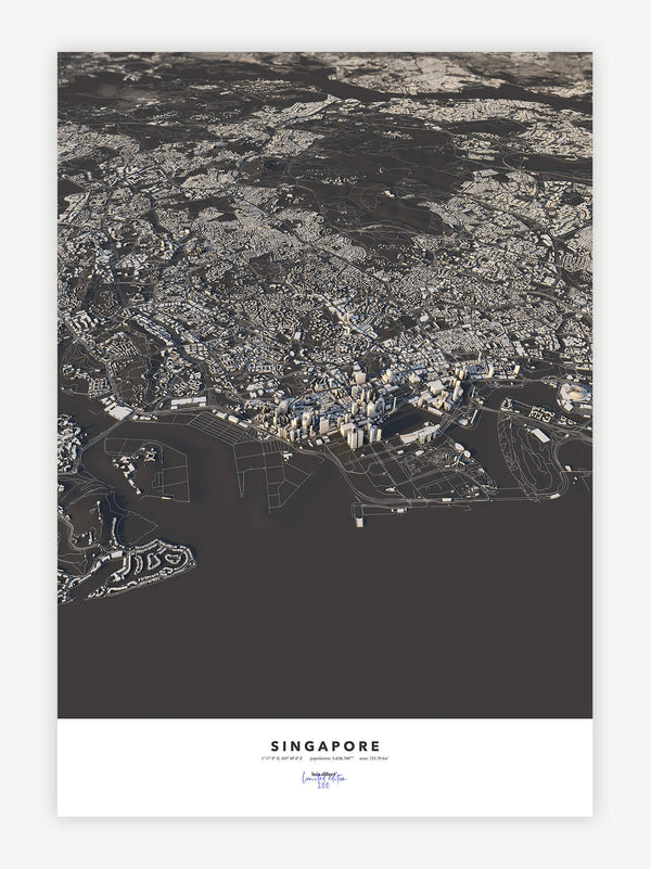 Singapore City Map - Luis Dilger