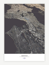 Seattle City Map - Luis Dilger