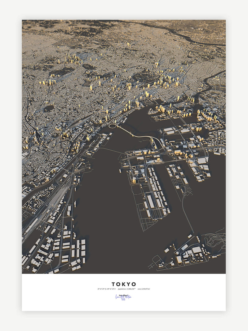 Tokio City Map