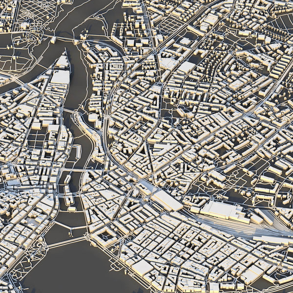 Geneva City Map - Luis Dilger